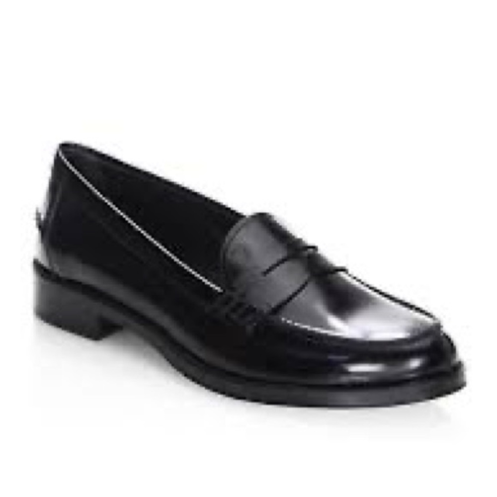 Tod’s Black Patent Penny Loafer